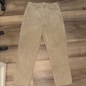 American Eagle Outfitters Tan Corduroy Pants